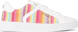 Carvela Womens Daze Stripe Sneakers - Multicolour Fabric - Size UK 5