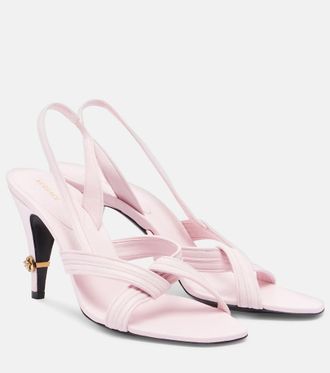 Versace Sandalias Gianni Medusa de piel