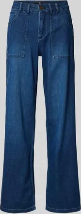 Lanius Lanius Jeans mit 5-Pocket-Design in Dunkelblau, Gr&ouml;&szlig;e 36