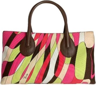 Emilio Pucci Pre-owned Handbags, female, Multicolor, Size: ONE SIZE Pre-owned Handbag