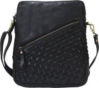 Milo Womens Bologna Hand Bag In Smokey Black