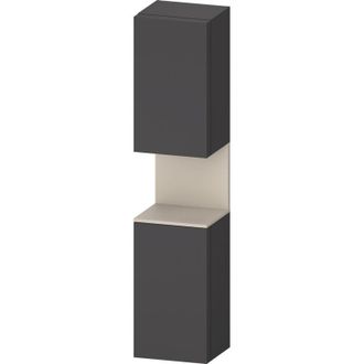 Duravit Qatego Armario Alto, Puerta Bisagra Derecha, - Duravit