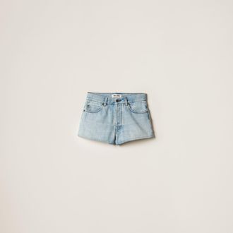 Miu Miu Denim shorts