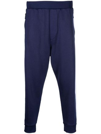 Dsquared2 Trainingsbroek met toelopende pijpen - Blauw