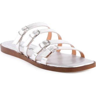 Seychelles Persuasion Strappy Sandal in Silver at Nordstrom Rack, Size 8.5