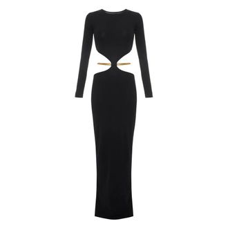 Elisabetta Franchi Mujer, Vestidos, Negro, Talla: M