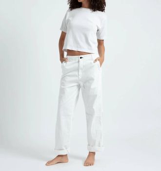 ASKK NY Chino Twill Pant In White