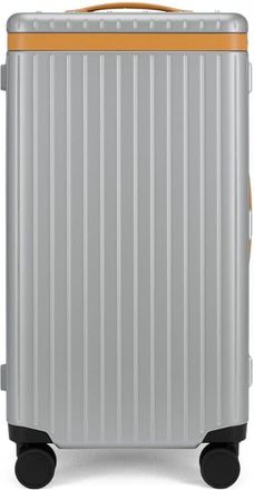 Carl Friedrik The Trunk Suitcase in Silver/tan at Nordstrom