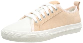 Clarks Womens Roxby Lace Sneaker, Pale Peach Combi, 5 UK