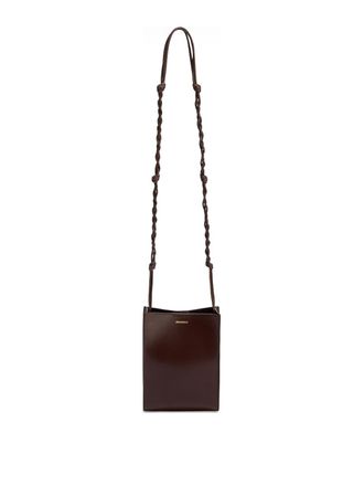 Jil Sander Tangle Small Leather Crossbody Bag