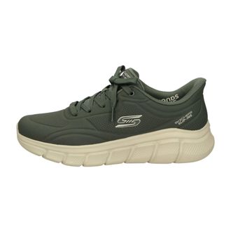 Skechers Bobs Sport B Flex - Smooth Edge - Heren - Schoenen - Groen - Maat: 42 EU Synthetisch