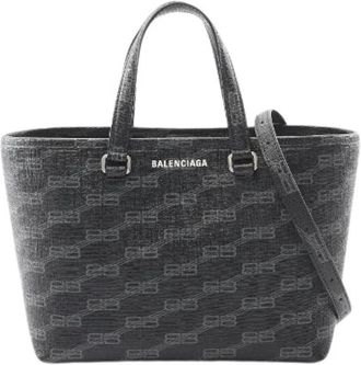 Balenciaga Pre-owned Tote Bags, female, Black, Size: ONE SIZE Pre-owned Vintage Tote Bag