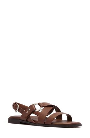 FRANKiE4 Finn Slingback Sandal in Deep Tan at Nordstrom, Size 9.5