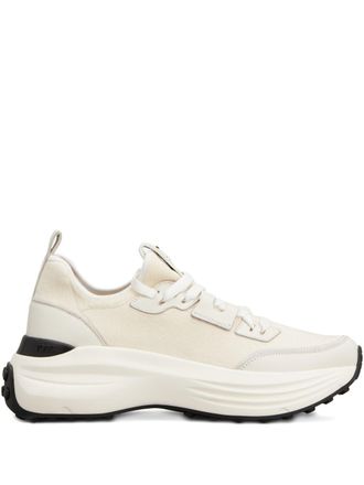 Tod's Tods Womens Fabric And Leather Sneakers