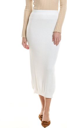 Brunello Cucinelli Ribbed Midi Skirt