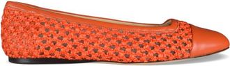 Jimmy Choo London WATSON ballerinas oranje