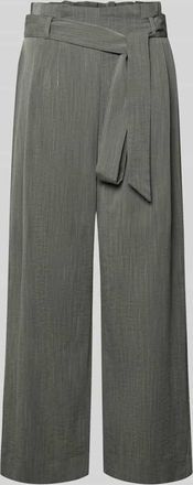 Only Regular Fit Bundfaltenhose aus Viskose-Mix Modell MARSA in Schilf, Gr&ouml;&szlig;e XL