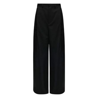 Maison Margiela Pantaloni larghi - - Trousers - Donna - Nero - S