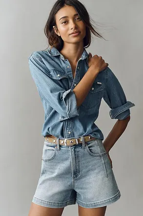 Pistola Denim Aoki Denim Shorts