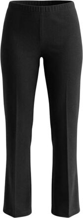 Gran Sasso Gebreide Flared Broek - Dames - Broeken - Zwart - Maat: S Wol