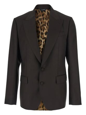 Dolce & Gabbana Sicilia tailored jacket - Brown