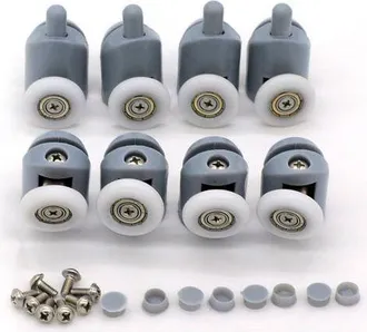 OEM Juego De 8 Rodillos Para Puerta De Ducha (23 Mm)