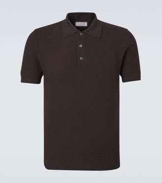 Canali Cotton polo shirt
