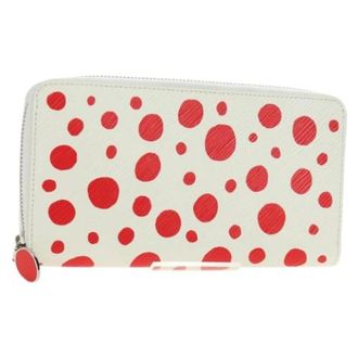 Louis Vuitton Pre-owned Long Wallet - Dames - Pre-owned - Wit - Maat: ONE Size Leer