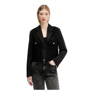 Karl Lagerfeld Mujer, Chaquetas, Negro, Talla: L