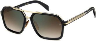 David Beckham DB 7128/S 2M2/QY Mens Sunglasses Black Size 58