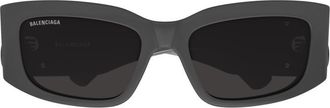 Balenciaga Rectangle Frame Sunglasses Sunglasses