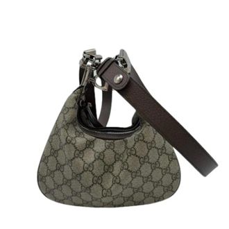 Gucci Pre-owned Mini Bags, female, Brown, Size: ONE SIZE Pre-owned Vintage Mini Shoulder Bag
