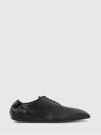 Maison Margiela Square Toe Lambskin Leather Oxford Shoes