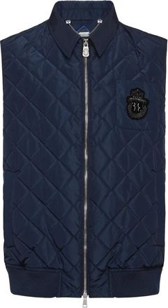 Billionaire Boys Club Nylon Vest - Heren - Bodywarmers - Blauw - XL - Nylon - Jassen