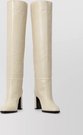 Jimmy Choo London leather over-the-knee boots