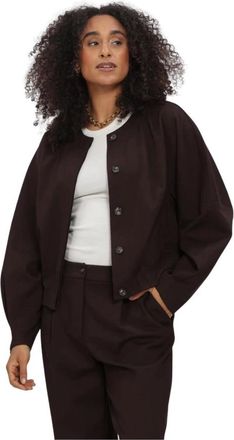 Summum Dames, Jassen, Bruin, Maat: XS Viscose