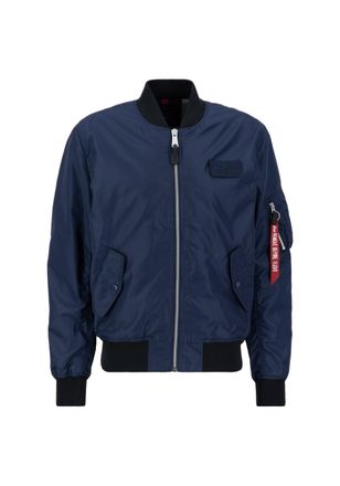 Alpha Industries Bomberjacke ALPHA INDUSTRIES MA-1 TTC Light, Herren, Gr. 3XL, blau (ultra navy), Obermaterial: 100% Nylon, Futter: 100% Nylon, Jacken Bomberjacke