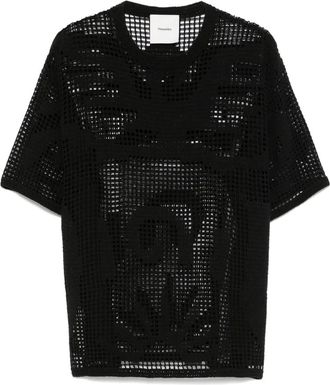 Nanushka T-shirt Crino - Nero