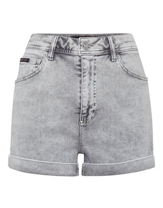 Philipp Plein Denim Hot Pants