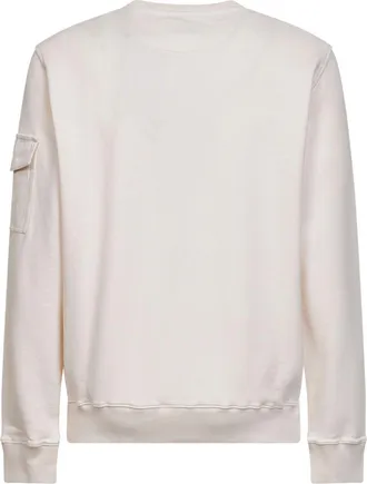 MC2 Saint Barth Mens Sweatshirt Chester Ivory Cotton Sweatshirts Sweater