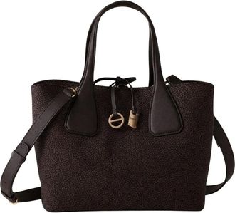 Borbonese Vis-a-Vis Bauletto - - Bags - Donna - Marrone - ONE SIZE