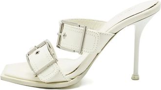 Alexander McQueen Sandali strutturati - Bianco