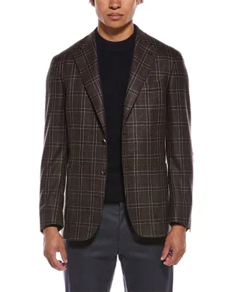 Canali Cashmere & Silk-Blend Blazer