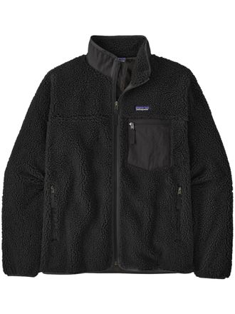 Patagonia Classic Retro-X High Collar Full Zip Textured Fleece Jacket