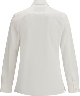 Valentino Mens Rockstud Untitled Cotton Shirt Bianco