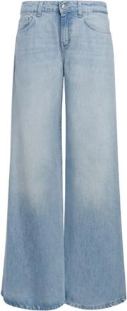 Dondup Jeans wide leg Marlen - Dames - Loose Fit Jeans - Blauw - W26 - Denim - Jeans