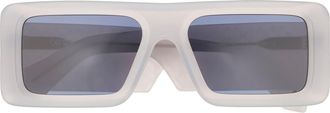 Off-white 54mm Troy Square Sunglasses in Grey Blue at Nordstrom Rack