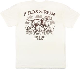 Field & Stream Mens Classic, Ivory, Medium