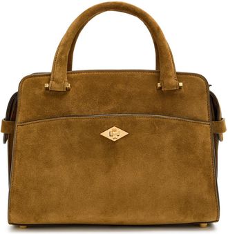 Metier Cooks Supply Private Eye Mini Suede top Handle bag - Tan - One Size