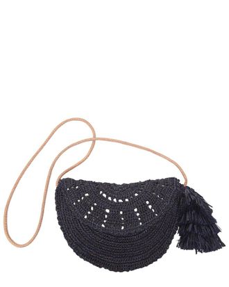 Mar Y Sol Lila Raffia Crossbody